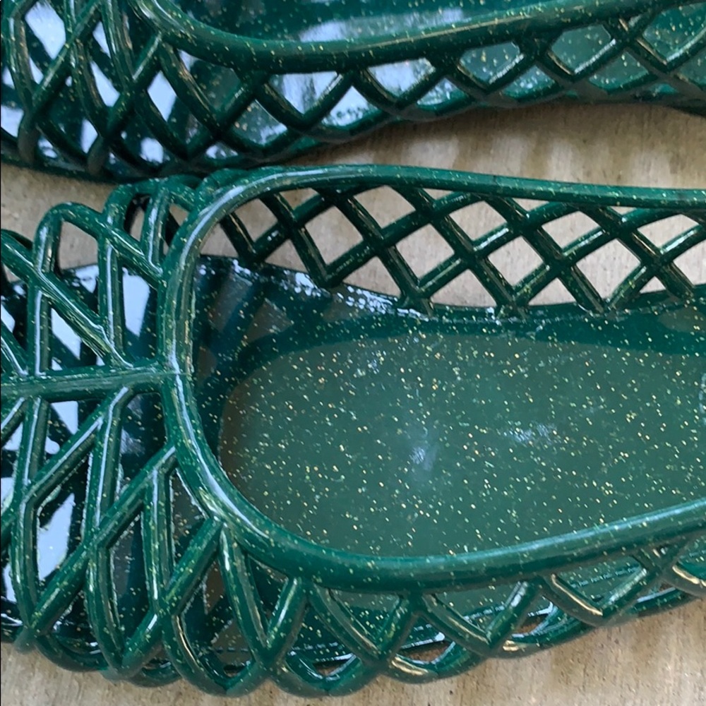 American Apparel lattice pvc jelly sandal new! - Picture 4 of 5